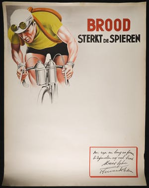 Curiosa - Affiche, Brood sterkt de spieren kopen? Bied vanaf 1!