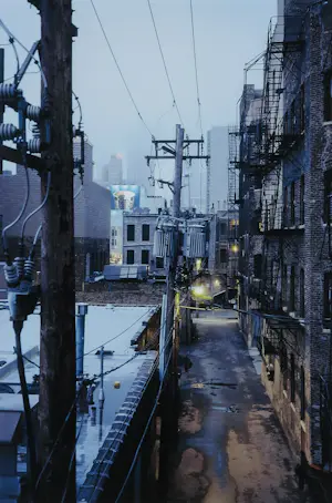 Arthur Martin - Fotografie, Dead end. Chicago '09 - Ingelijst kopen? Bied vanaf 50!