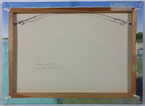 Erika Toliusis - Acryl op doek, Windy day in Paamul kopen? Bied vanaf 400!