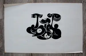 Pavel Husa - Linosnede: Figuren kopen? Bied vanaf 45!