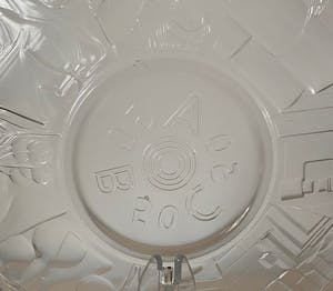 Gerard Thomassen - ABC Leerdam glazen bord kopen? Bied vanaf 1!