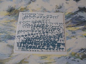 Martin R. Baeyens - Zeefdruk, Zonder titel kopen? Bied vanaf 20!