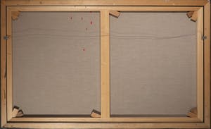 Arty Grimm - Olieverf op doek, Abstracte compositie - Ingelijst (Zeer groot) kopen? Bied vanaf 700!