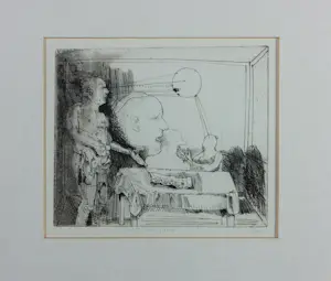 Co Westerik - Ets, Mensen en Objecten - Ingelijst (inclusief boek) kopen? Bied vanaf 250!