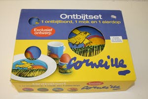 Niet of onleesbaar gesigneerd - Ontbijtset Corneille 2x kopen? Bied vanaf 10!