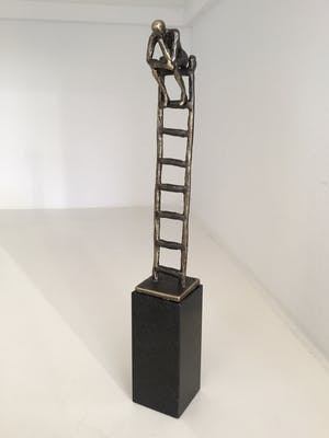 Corry Ammerlaan - Sculptuur “ De denkende mens “ kopen? Bied vanaf 75!