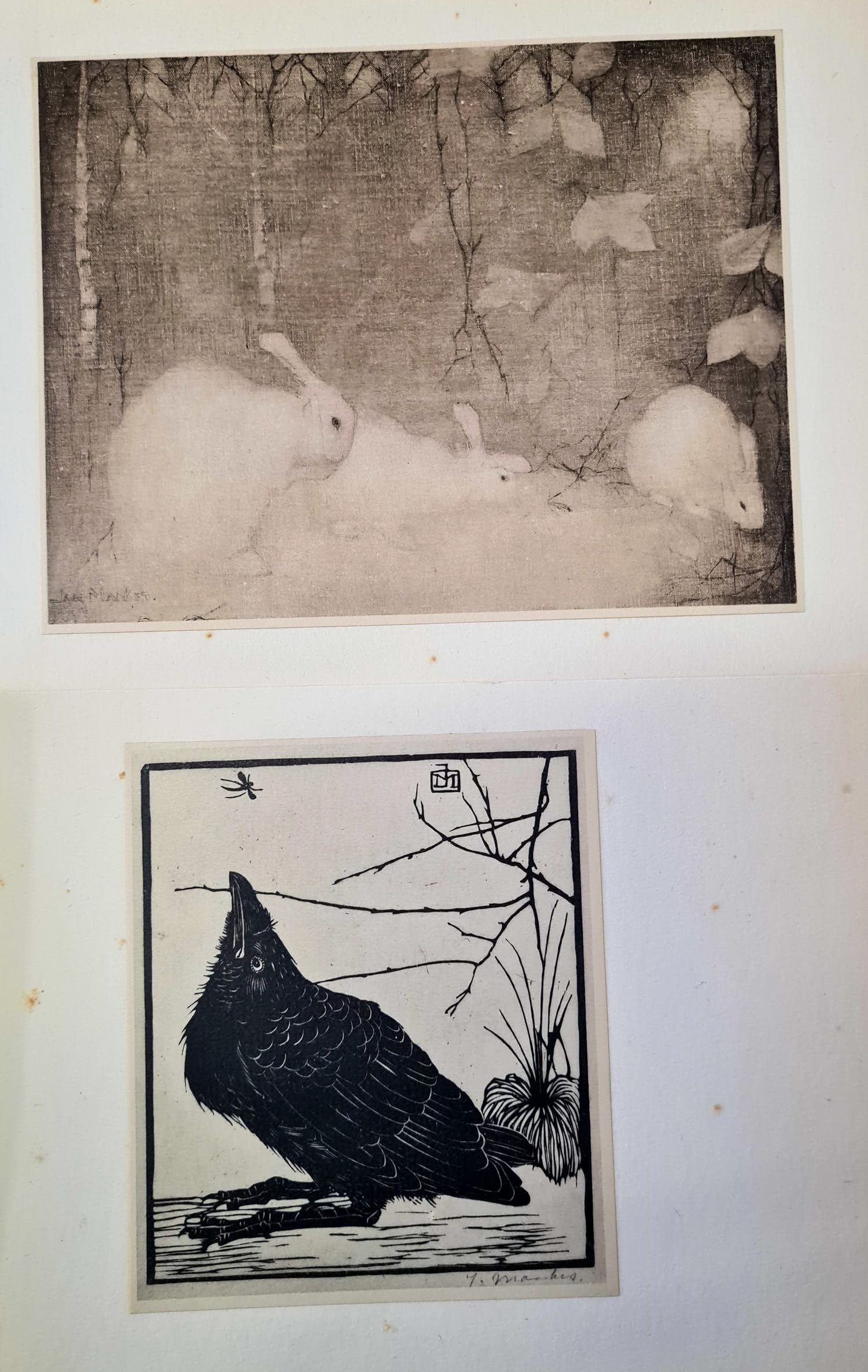 Jan Mankes - 2 heliogravures kopen? Bied vanaf 1!