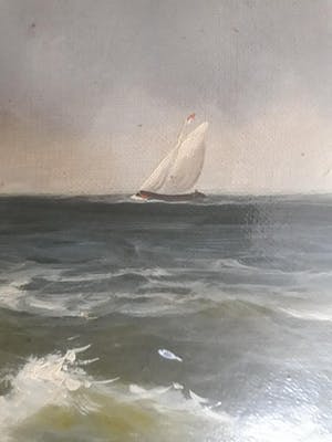 Henriette Hubregtse-Lanzing - Hollandse driemaster. (groot) kopen? Bied vanaf 245!