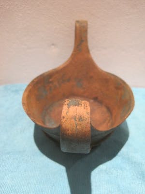 Brons (Onbekend) - Bronzen kylix. kopen? Bied vanaf 35!