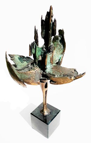 Wim Rijvers - Lente, bronzen beeld (unica, volledig gedocumenteerd) kopen? Bied vanaf 1295!