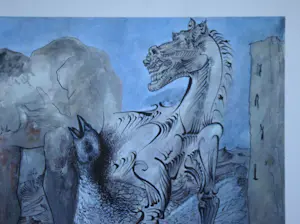 Pablo Picasso - Jong wild, paard, vogel - Offsetdruk - 1966 kopen? Bied vanaf 50!