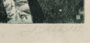 Josef Kabrt - Lot van vier etsen kopen? Bied vanaf 35!