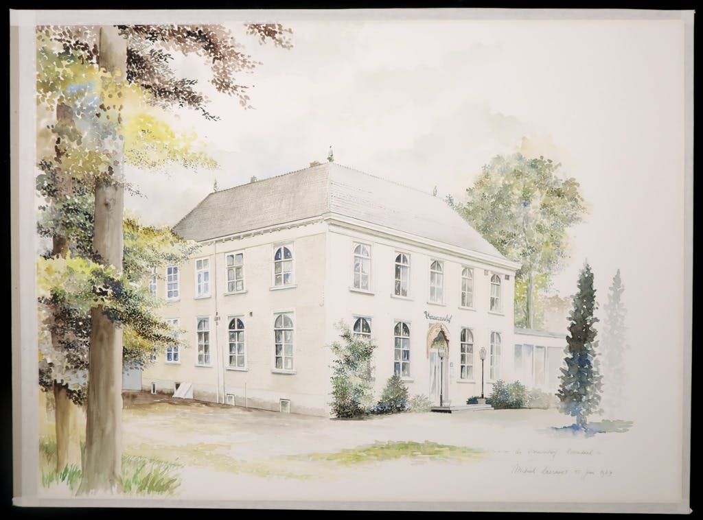Michiel Laernoes - Michiel Laernoes: Aquarel, De Vrouwenhof Roosendaal kopen? Bied vanaf 1!