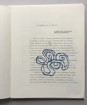 Pierre Alechinsky - Un mannequin sur le trottoir / Remarques au pincau - 1974 kopen? Bied vanaf 235!