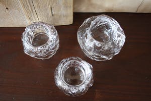 Kosta Boda - Kosta Boda-Ann Warff-Snowball set van 3 kopen? Bied vanaf 15!