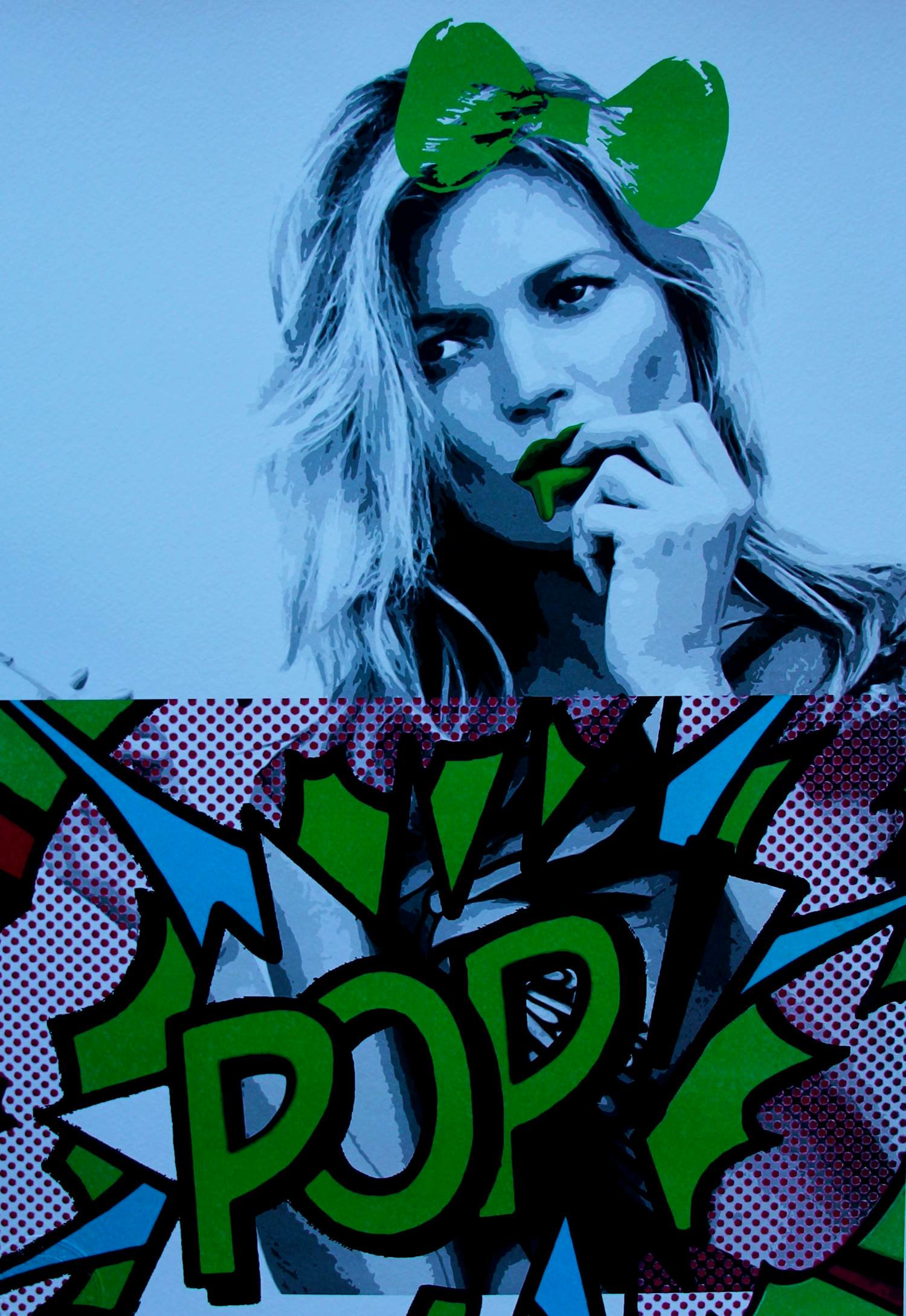 Death NYC - Zeefdruk: Kate Moss, drip - 2015 kopen? Bied vanaf 60!