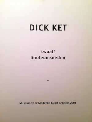 Dick Ket - Linoleumsneden - Cassette met 12 genummerde linoleumdrukken kopen? Bied vanaf 320!