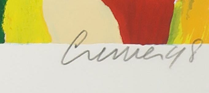 Jan Cremer - Zeefdruk, Tulpen kopen? Bied vanaf 150!