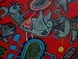 Corneille - Kleurenlitho: 1992(Nette lijst) kopen? Bied vanaf 399!