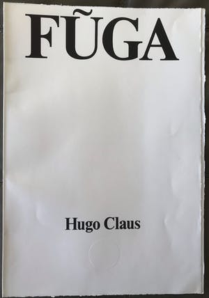 Hugo Claus - Kleurenlitho - Winter 1 - 1979 - 105/300 + gesigneerde colofon kopen? Bied vanaf 75!