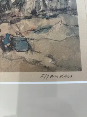 Frans Manders - gezicht op Zesgehuchten (Geldrop) kopen? Bied vanaf 53!