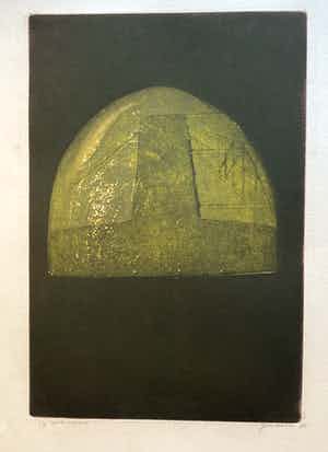 Jelus Matser - Aquatint/Droge naald. verkocht voor € 50!