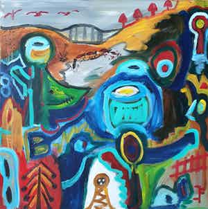 John Foppen - Garden of Eden verkocht voor € 125!