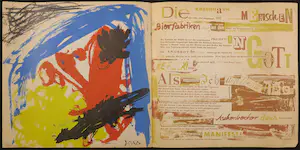 Asger Jorn - en Jørgen Nash e.a., Twee uitgaves met litho's, Salvi Dylvo en Spur im Exil kopen? Bied vanaf 1!