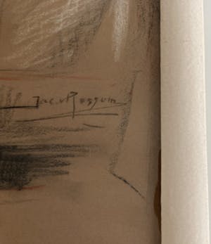 Jacob van Rossum - Vrouwelijk naakt op bed & vrouwelijk naakt voor gordijn kopen? Bied vanaf 1!