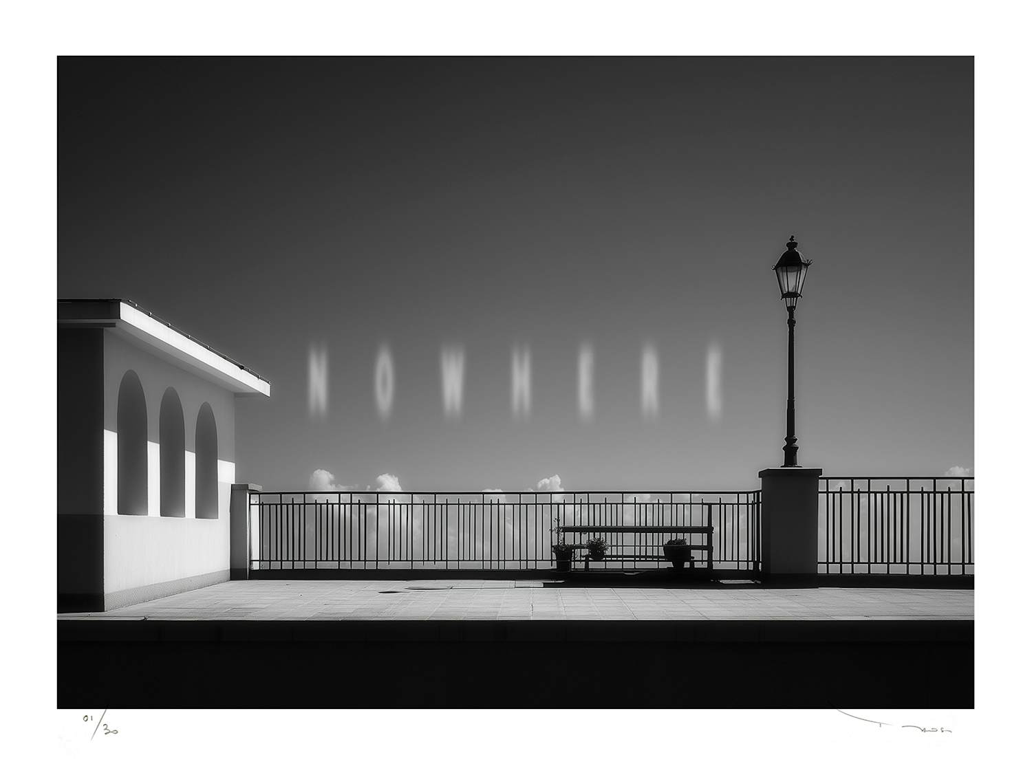 TEHOS - Nowhere - Beperkte oplage - kunstprint - en gesigneerd kopen? Bied vanaf 105!