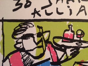 Herman Brood - 30 jaar Alliance - zeefdruk kopen? Bied vanaf 125!