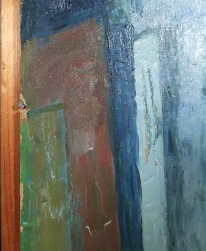 Pieter Fraterman - Olieverf op karton, Bloemstilleven - Ingelijst kopen? Bied vanaf 50!