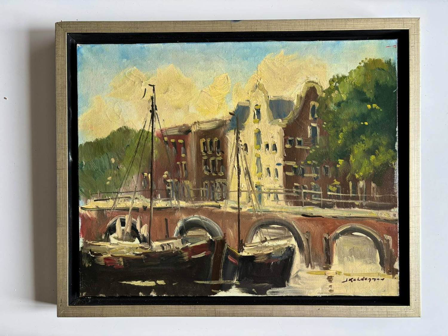 Buy Jan Kelderman - Het Oude Pakhuis bij de Amsterdamse gracht? Bid from 79!