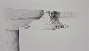 Ank Overweel - Wachten op de muze kopen? Bied vanaf 10!