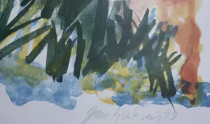 Jan Sierhuis - zonder titel - ingelijst - 1999 kopen? Bied vanaf 100!