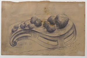 Otto Egberts - Potloodtekening, De geboorte van Venus kopen? Bied vanaf 70!