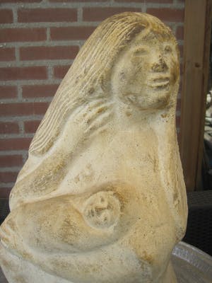 Heiligenbeeld - Madre Maria con nino. kopen? Bied vanaf 60!