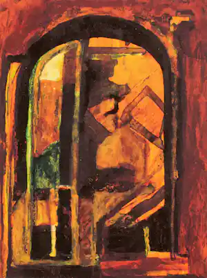 AcheterTheo Kuijpers - zeefdruk: abstract - 2003? Enchérissez de 69!