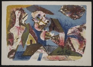 Martin Engelman - Litho, Tempête sur les Pays Bas kopen? Bied vanaf 1!