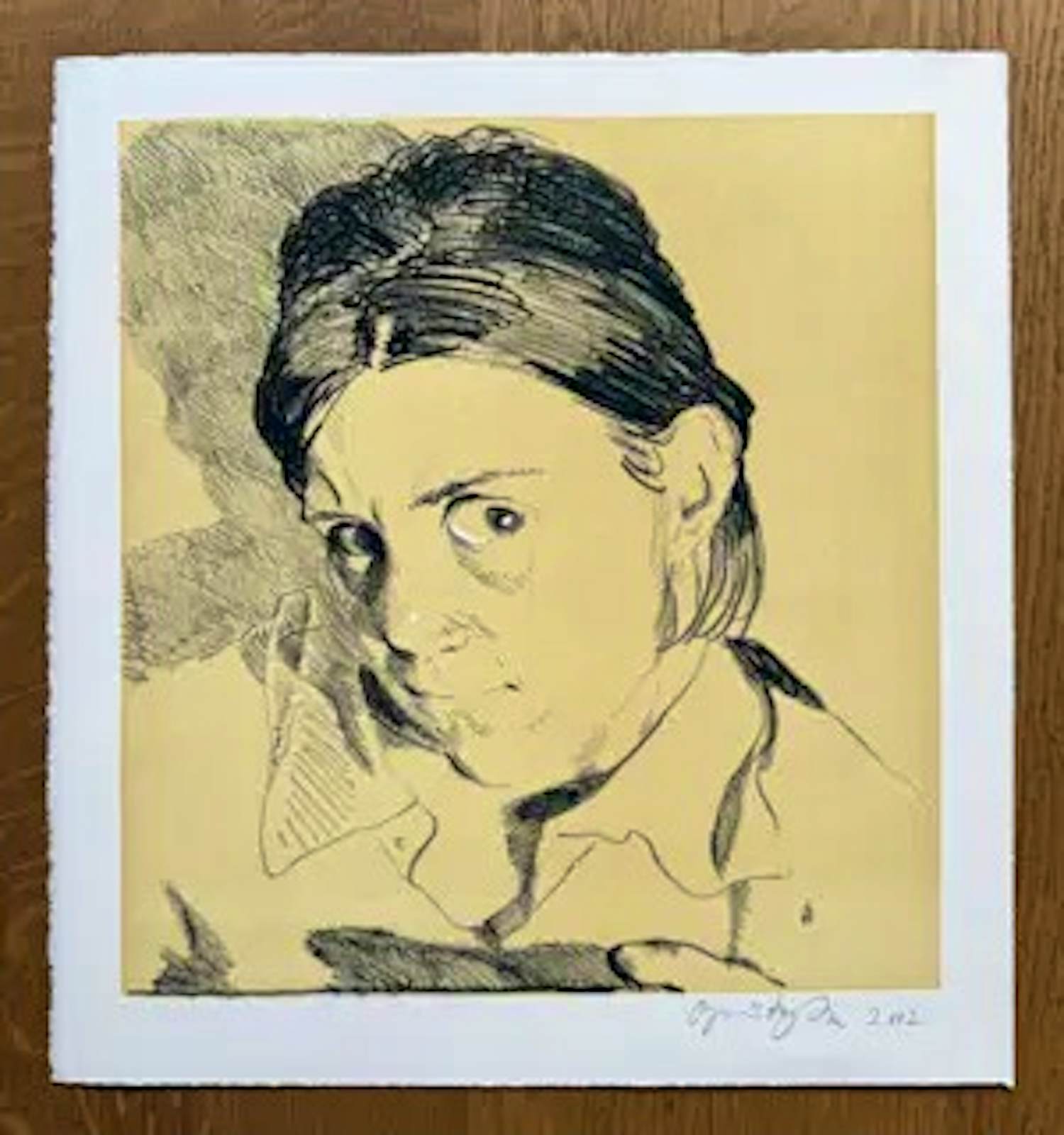 Johannes Grützke - "Die Wahrheit liegt in der Mitte" Signatur 2002 kopen? Bied vanaf 150!