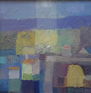 Niet of onleesbaar gesigneerd - Abstracte figuren, pendant kopen? Bied vanaf 10!