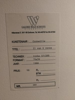 Corneille - Six Rêves Peints - Grote handgesigneerde Litho - 1989 kopen? Bied vanaf 165!