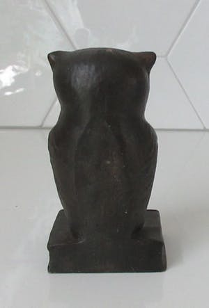 Niet of onleesbaar gesigneerd - Stel uilen boekensteunen in art deco stijl kopen? Bied vanaf 10!