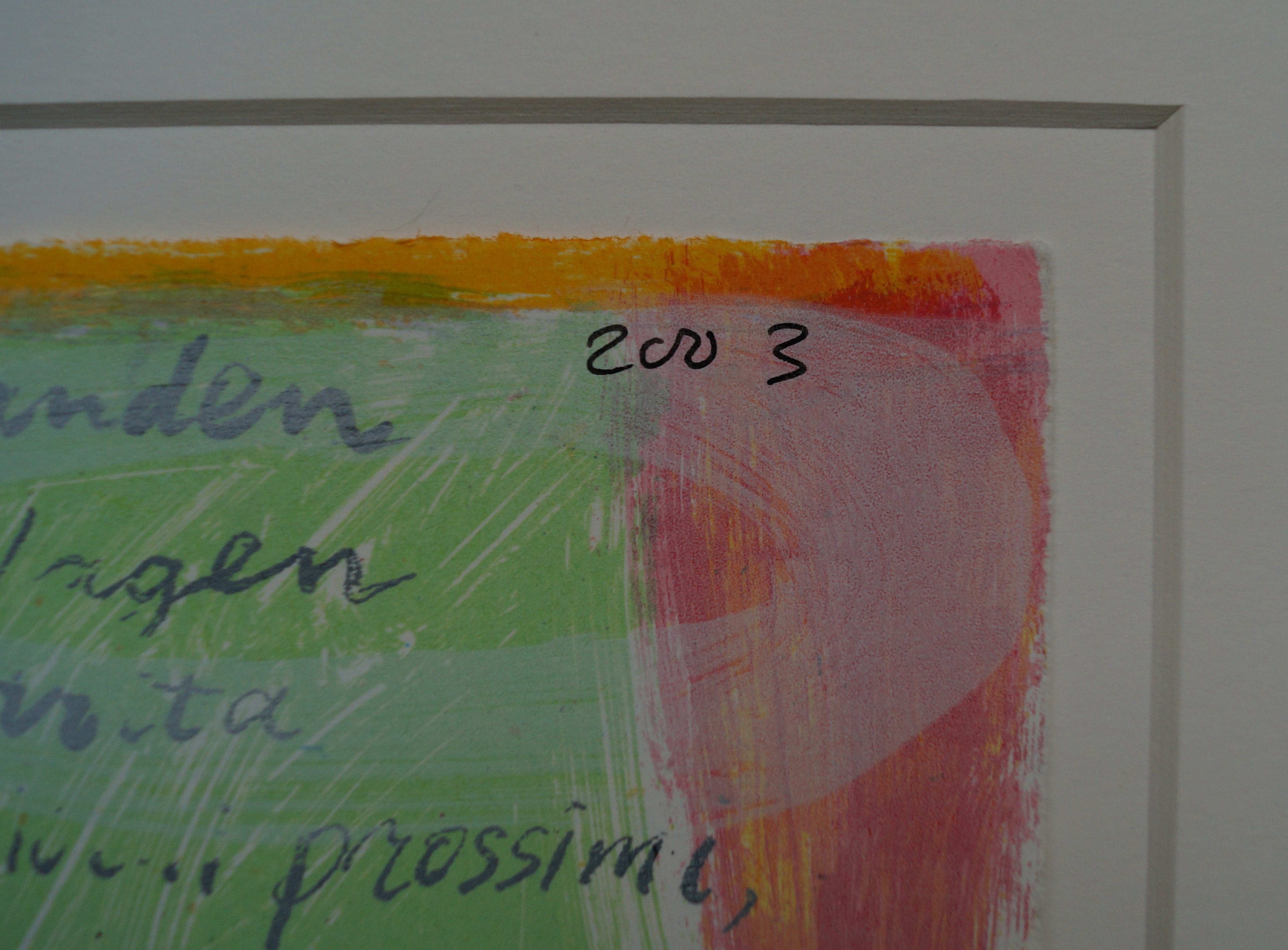 Marion Bloem - gesigneerde zeefdruk - 2003 kopen? Bied vanaf 25!