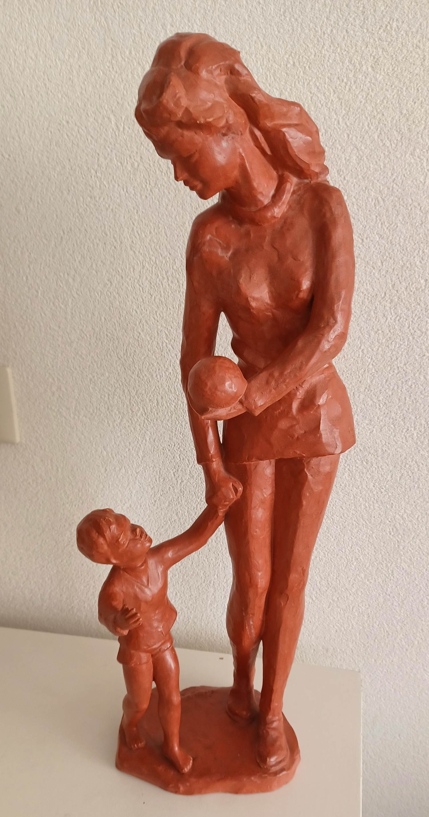 Paul Sersté - Moeder met kind en bal kopen? Bied vanaf 40!