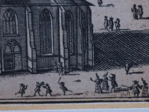 Jacobus Harrewijn - Martinitoren Groningen, gravure, ca. 1720 kopen? Bied vanaf 75!