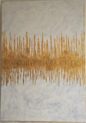 John Foppen - Rapsody in White + Gold......# K 07. XL. GROOT. kopen? Bied vanaf 169!