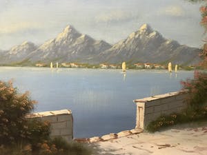 Albert Torringa - Mediterraan Landschap kopen? Bied vanaf 40!