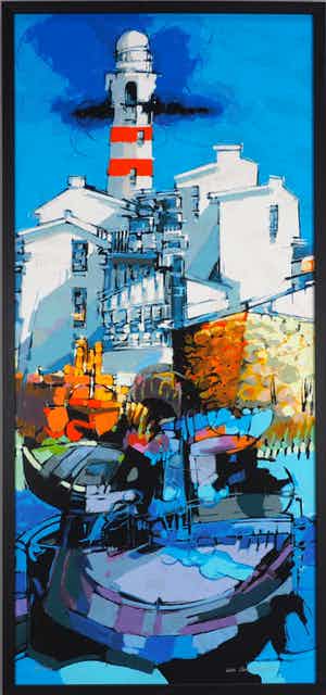 Hendrik van Veenendaal - Vuurtoren II verkocht voor € 70!