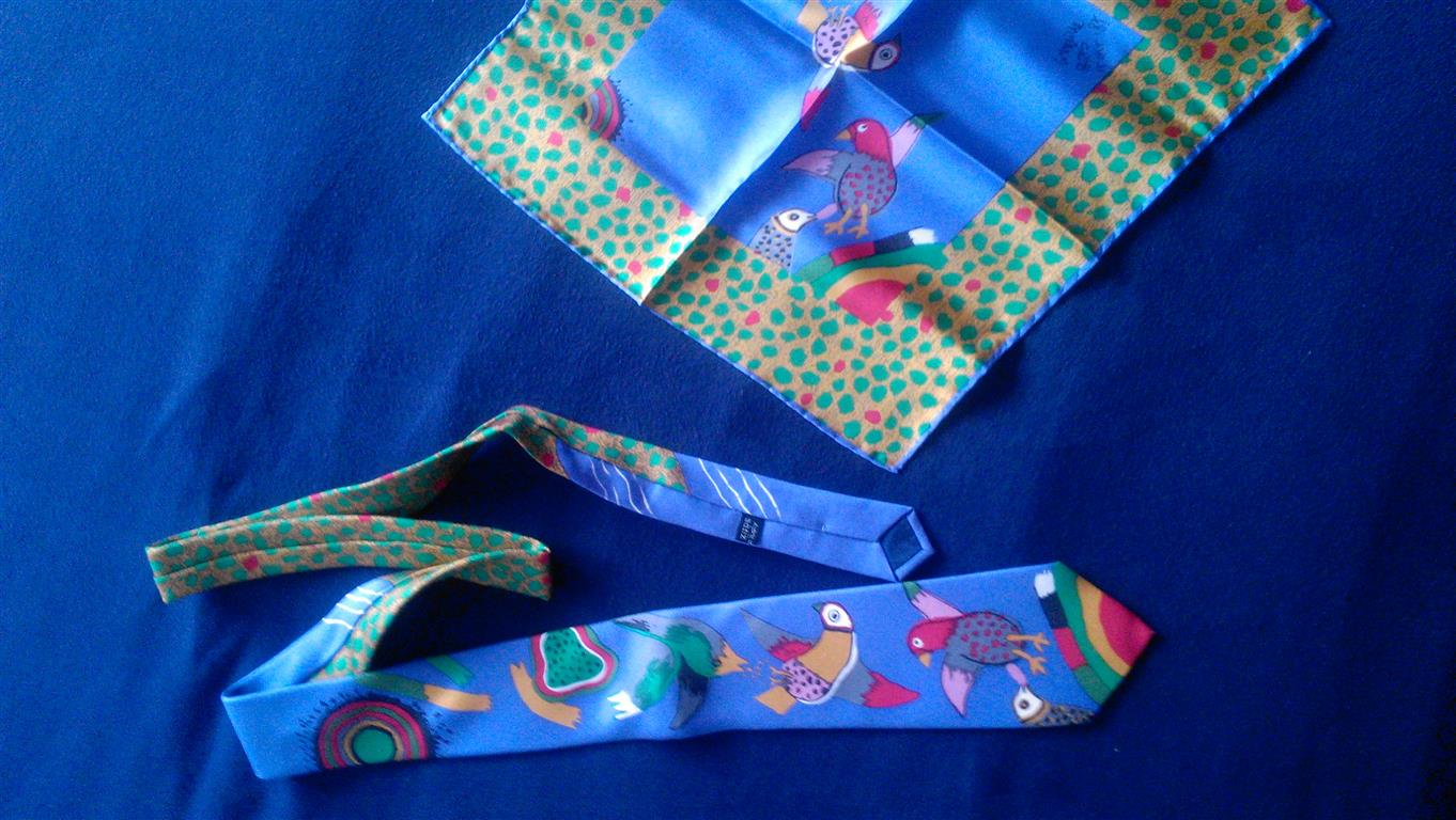 Corneille - voor KLM met Society Shop:zijden stropdas kopen? Bied vanaf 39!